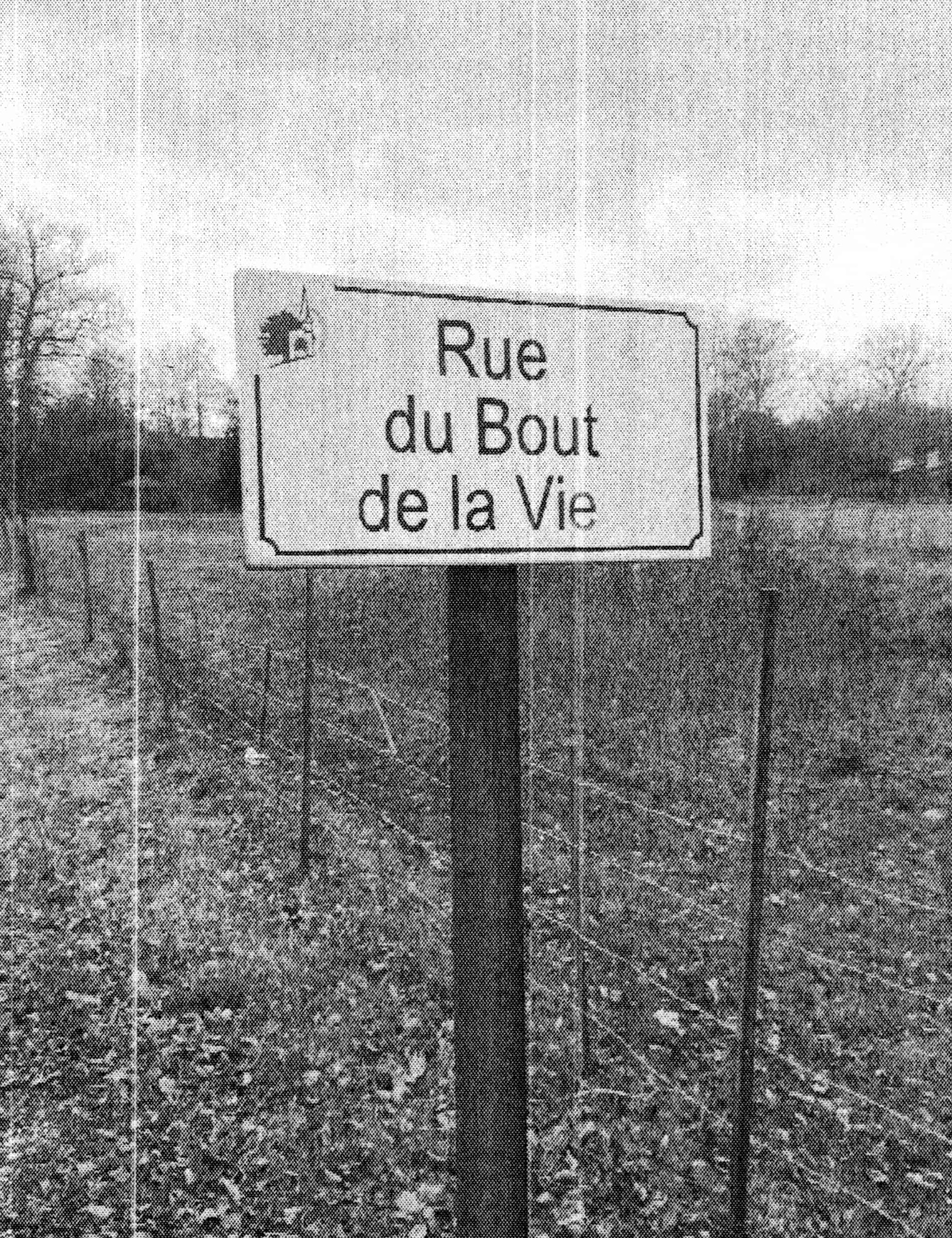 Rue du bout de la vie